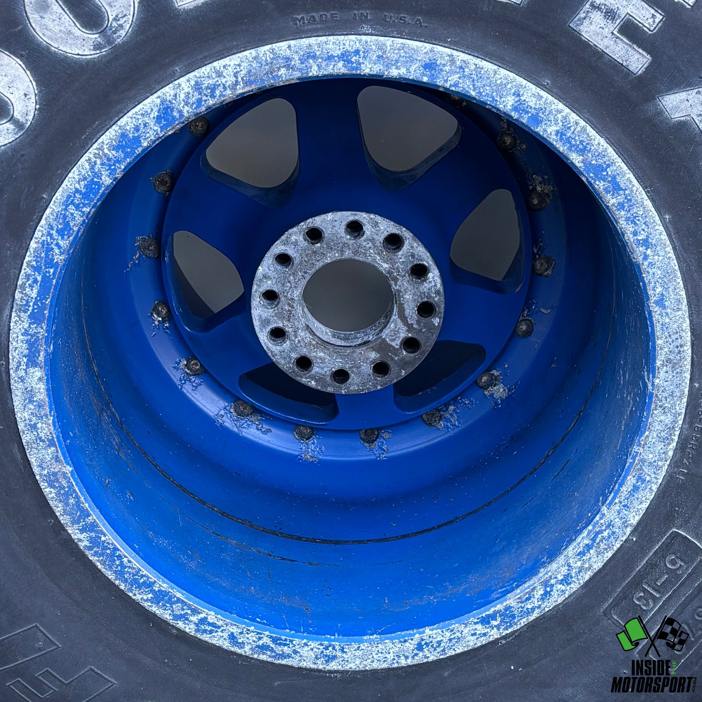 Original Race-Used Complete Rear Wheel – Ligier JS29 Formula 1 - 1987