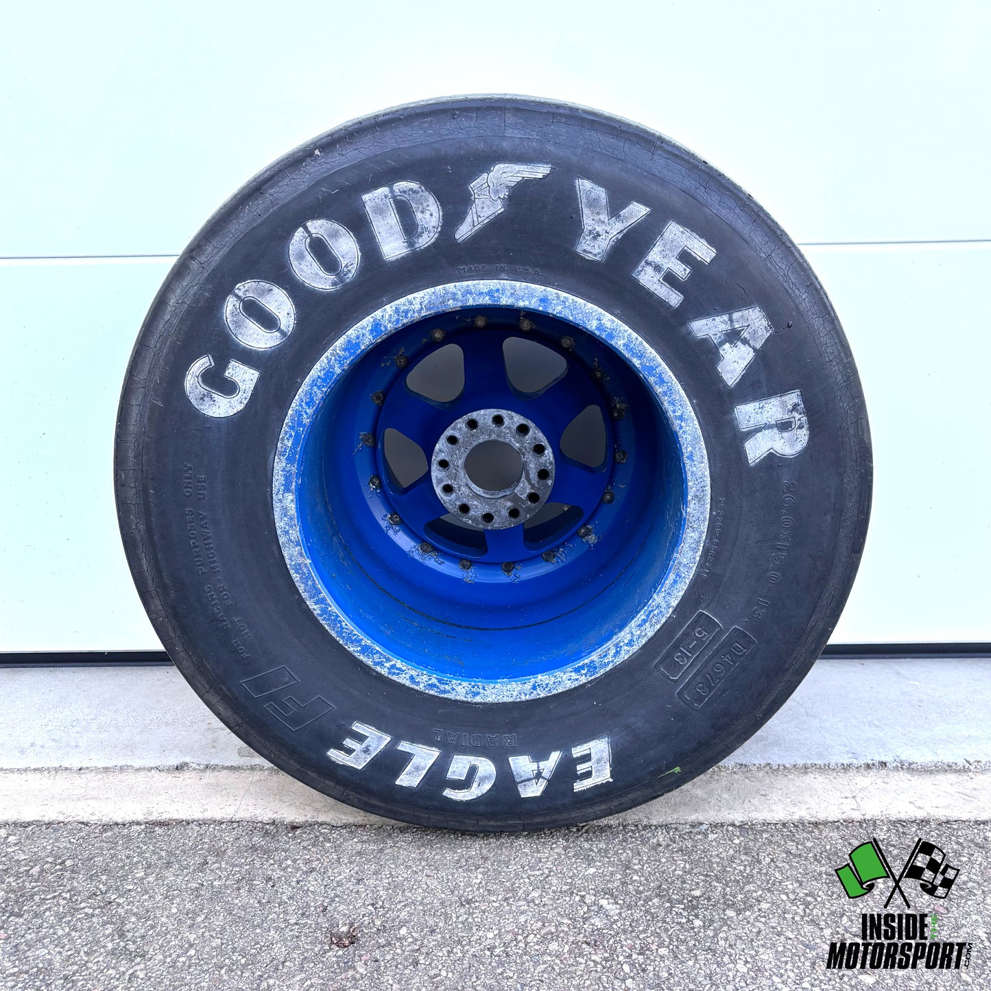 Original Race-Used Complete Rear Wheel – Ligier JS29 Formula 1 - 1987