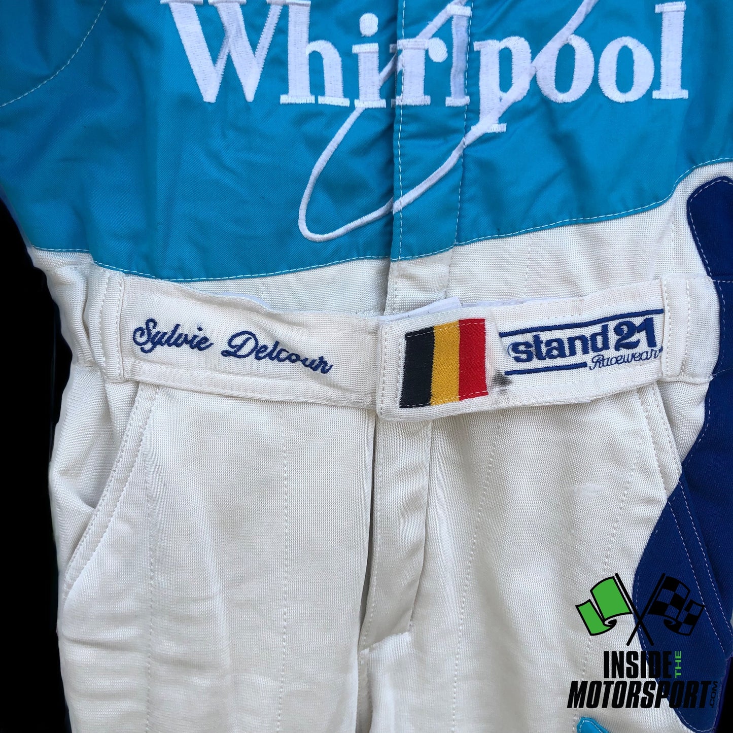 1999 Sylvie Delcour Race Suit - Proximus 24 hours Of Spa - BMW