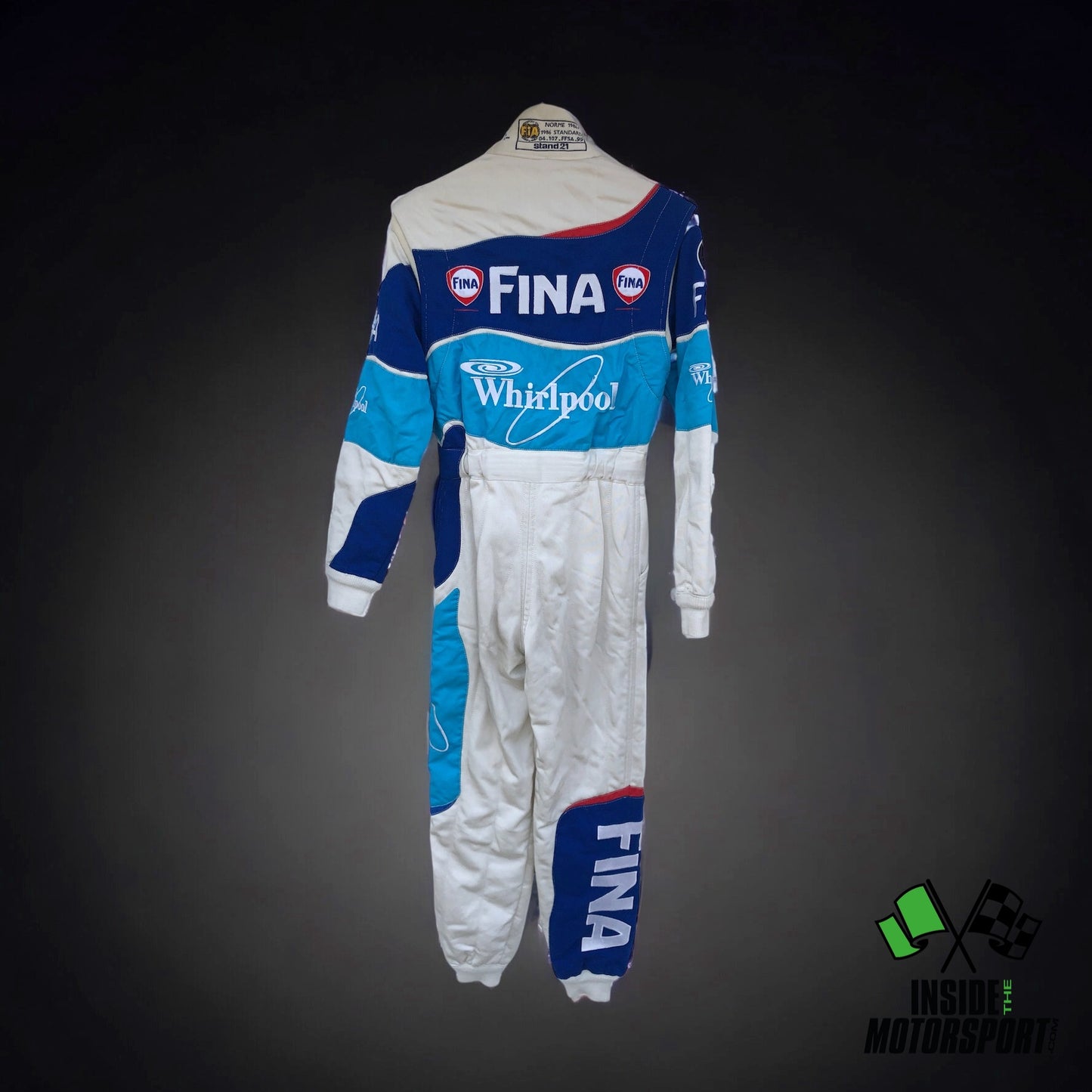 1999 Sylvie Delcour Race Suit - Proximus 24 hours Of Spa - BMW