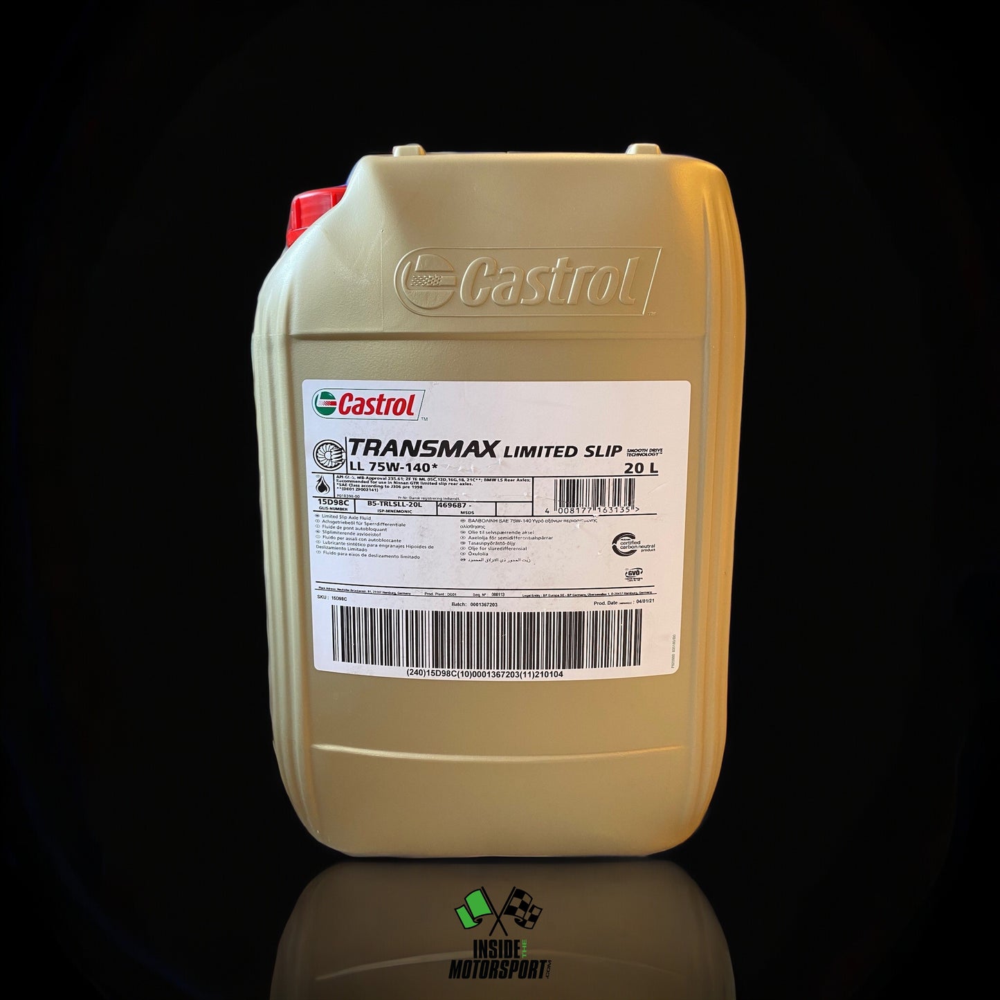 Castrol Transmax Limited Slip LL 75W140 - 20 L