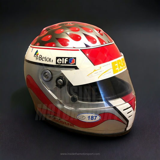 Sylvie Delcour Race Used Arai Helmet