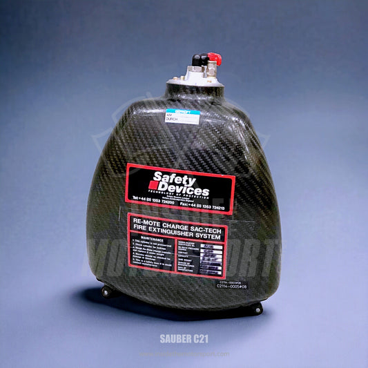 Carbon Fire Extinguisher - Sauber Petronas C21 Formula One - 2002