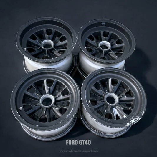 Set Aluminium Halibrand Rims Ford GT40 MKII - 1966