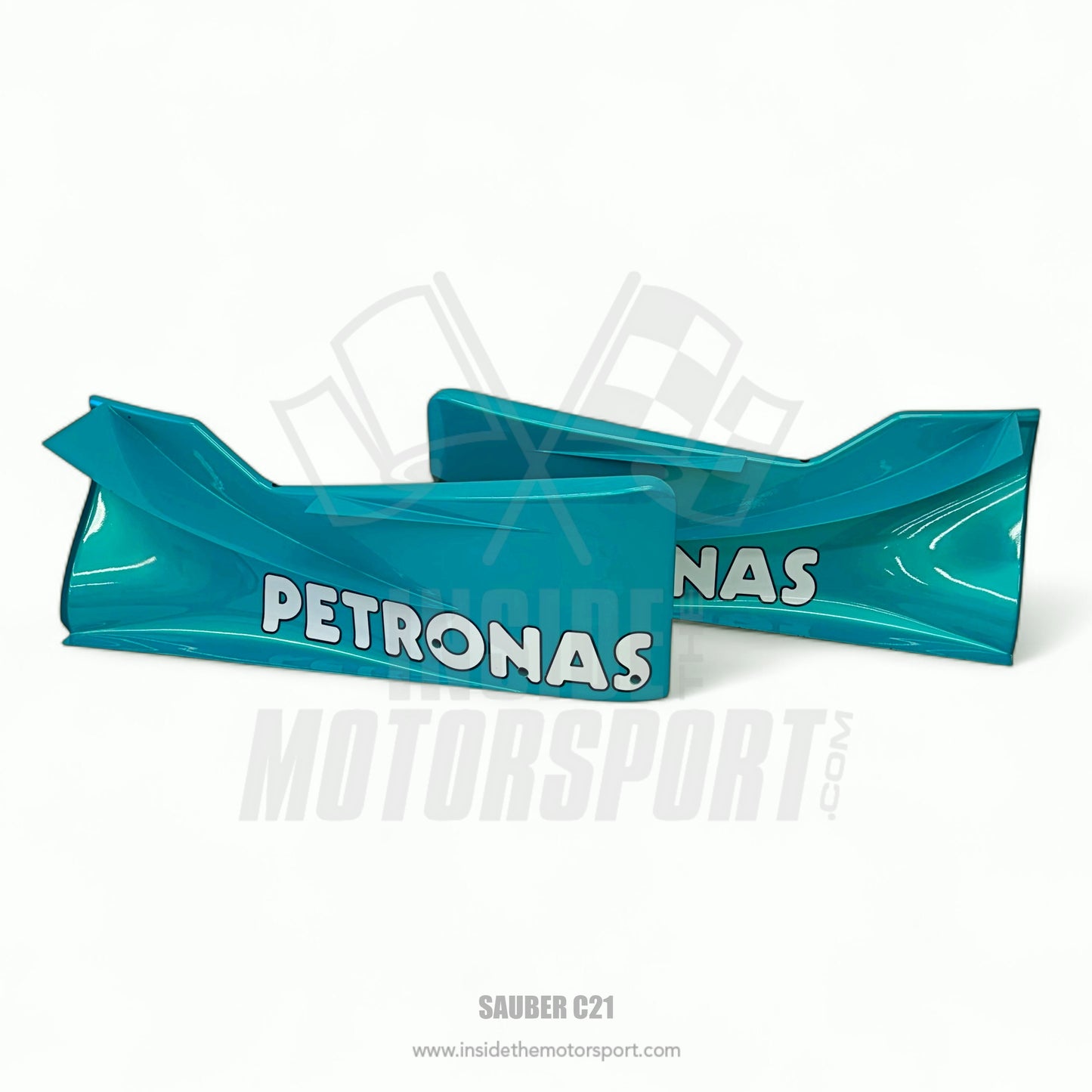 Carbon Front Wing End Plates (left & right) - Sauber C21 - 2002 - F1