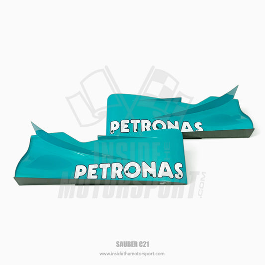 Carbon Front Wing End Plates (left & right) - Sauber C21 - 2002 - F1