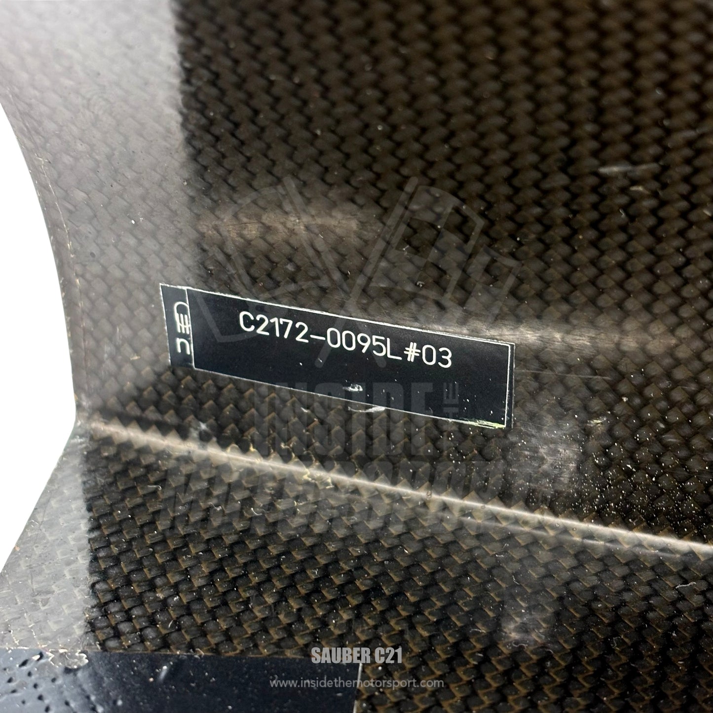 Carbon Front Wing End Plates (left & right) - Sauber C21 - 2002 - F1