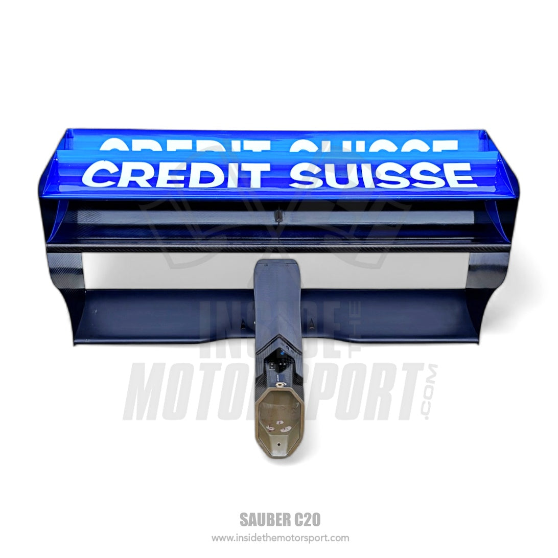 Carbon Rear Wing Assembly With Crash Box - Sauber C20 - 2001 - F1