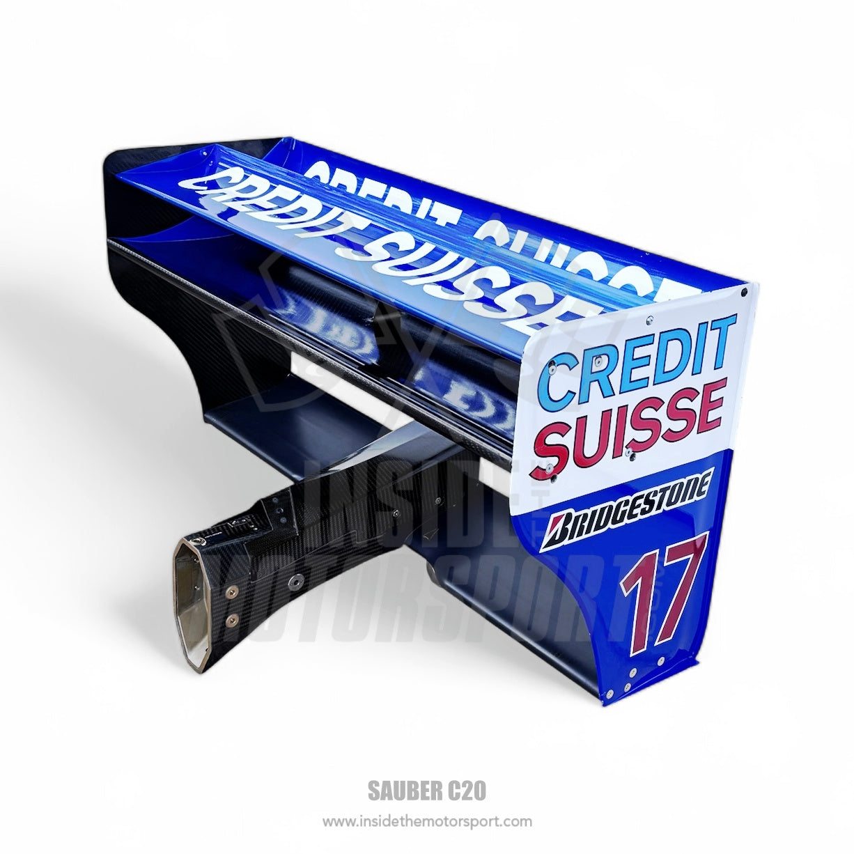 Carbon Rear Wing Assembly With Crash Box - Sauber C20 - 2001 - F1