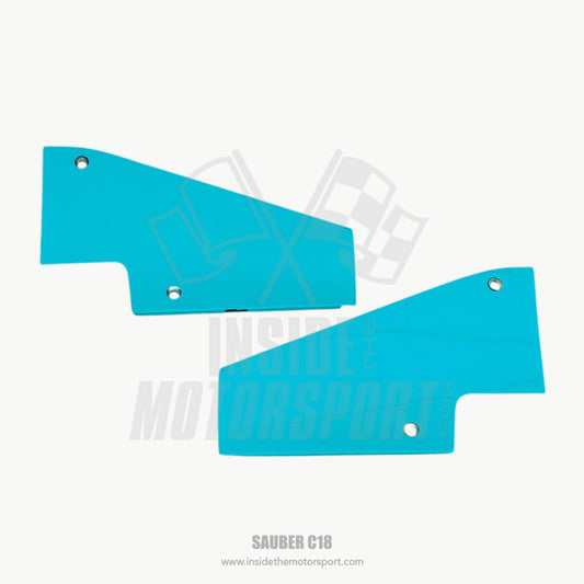 Carbon Engine Cover Elements (Left & Right) - Sauber C18 F1 - 1999