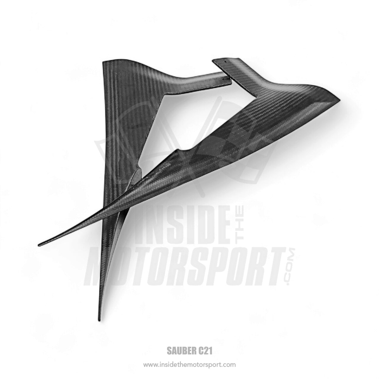 Carbon Front Wing Fences (Left & Right) - Sauber C21 F1 - 2002