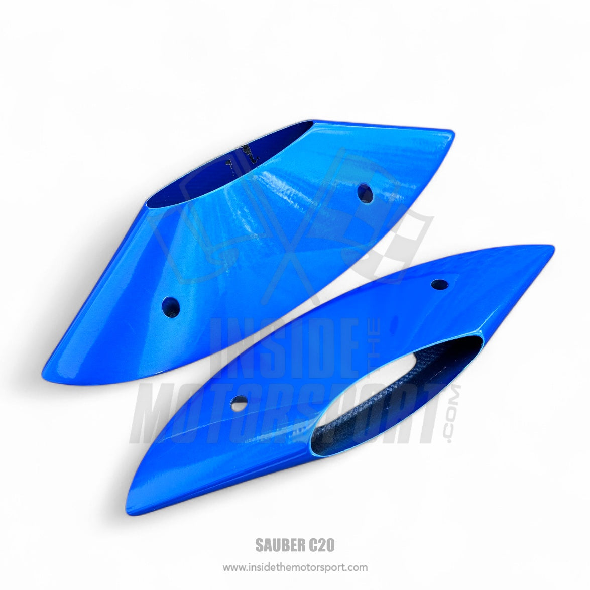 Front Carbon-Fiber Pushrod Shroud Set - Sauber C20 F1 - 2001