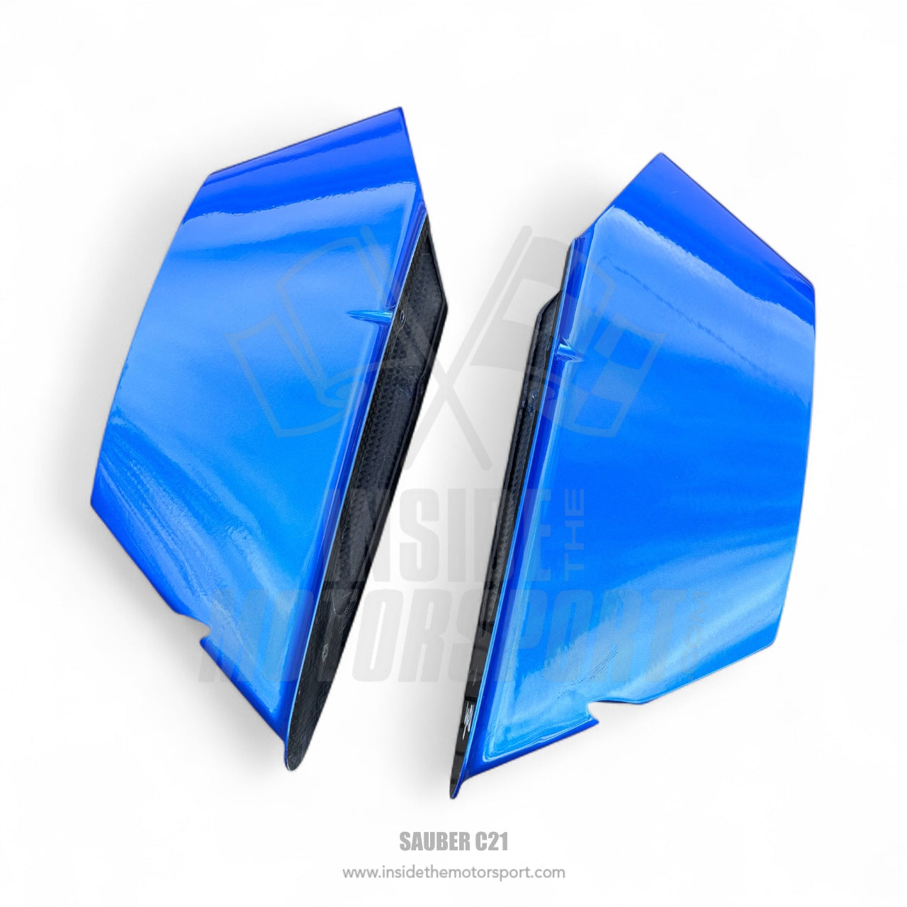 Carbon Bodywork Wishbone Shroud Set L & R - Sauber C21 Formula One - 2002