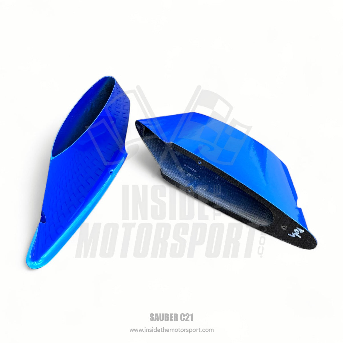 Carbon Bodywork Wishbone Shroud Set L & R - Sauber C21 Formula One - 2002