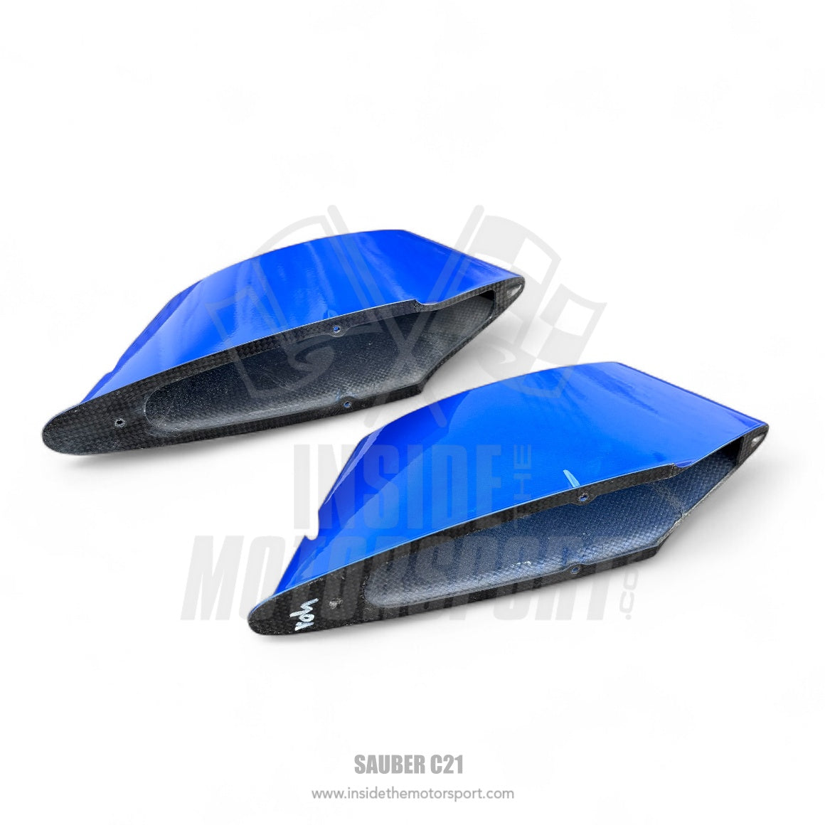 Carbon Bodywork Wishbone Shroud Set L & R - Sauber C21 Formula One - 2002