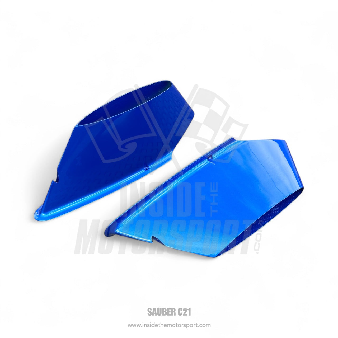 Carbon Bodywork Wishbone Shroud Set L & R - Sauber C21 Formula One - 2002