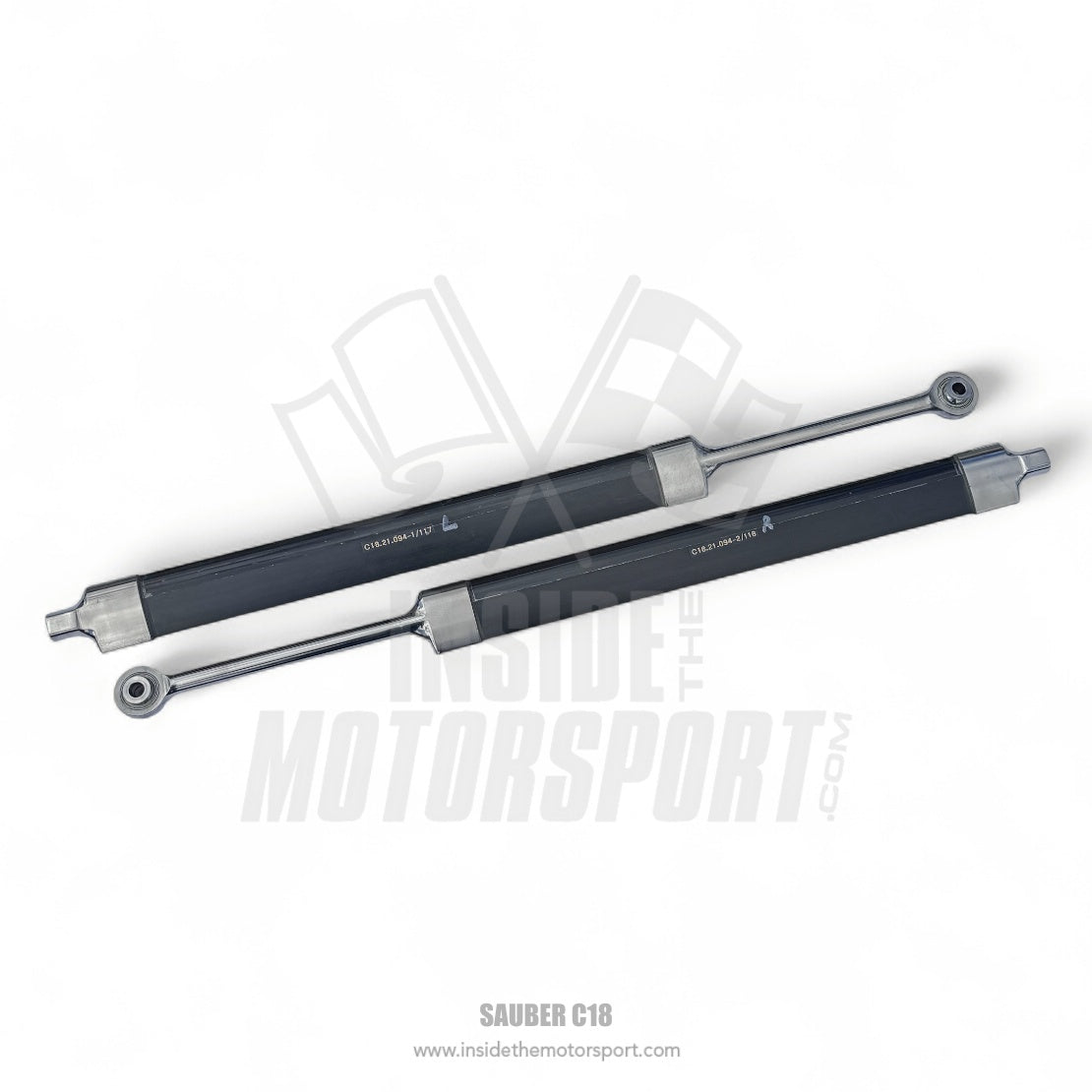 Front Carbon-Fiber Track Rods Set _ Sauber C18 F1 - 1999