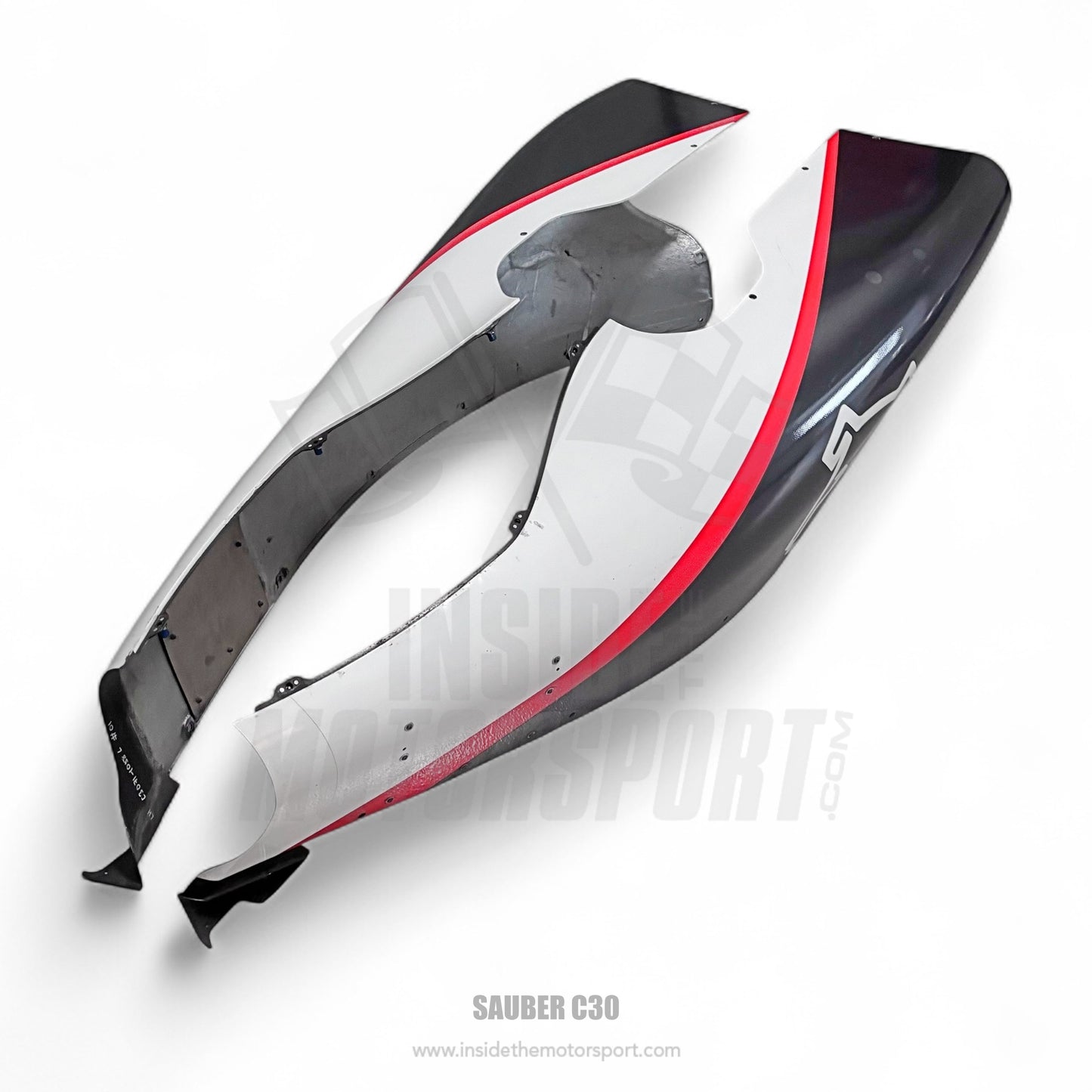 Left and Right Carbon Sidepod - Sauber C30 - 2011 - F1