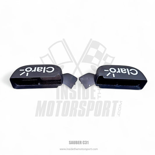 Left and Right Carbon Mirror - Sauber C31 - 2012 - F1