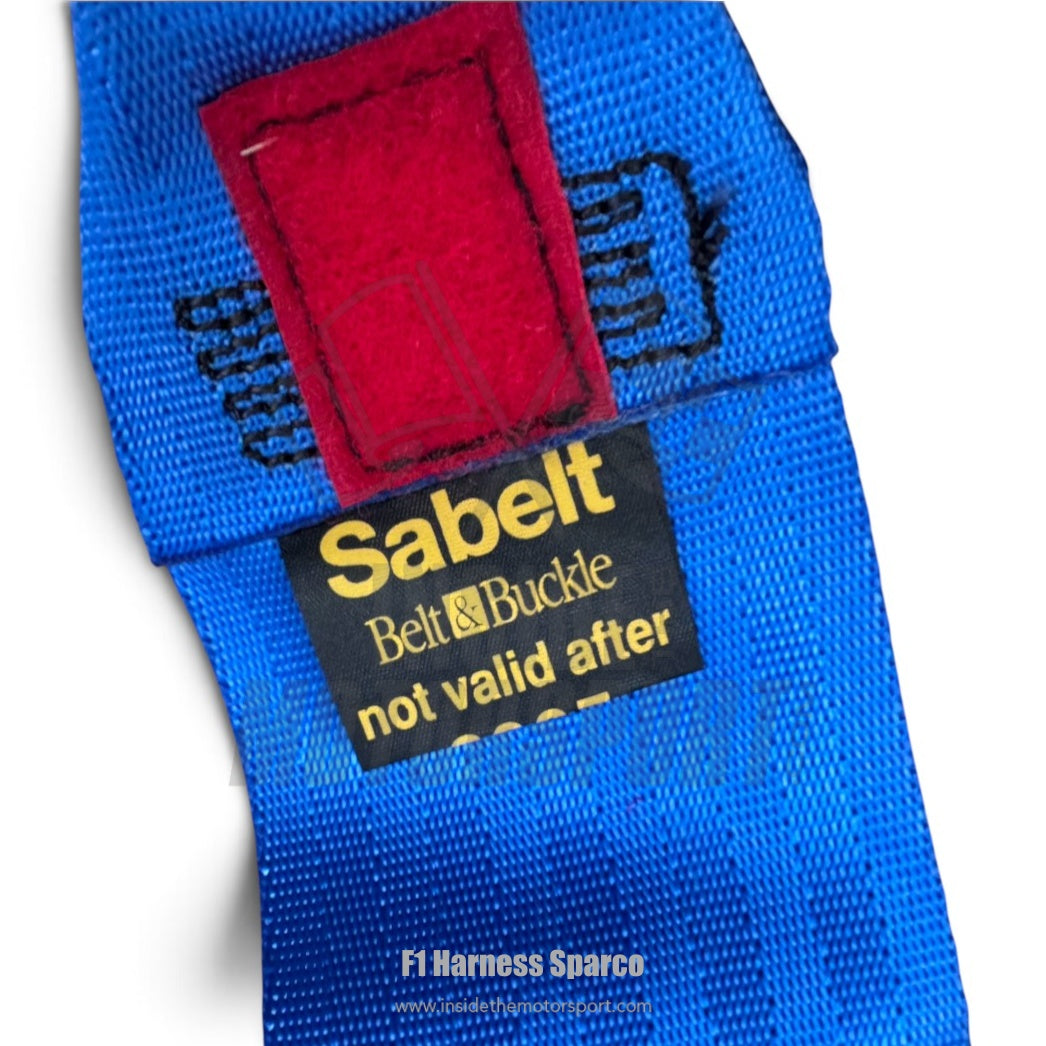 Sparco 6-Point Harness / Belt – Sauber Petronas C21 Formula One 2002