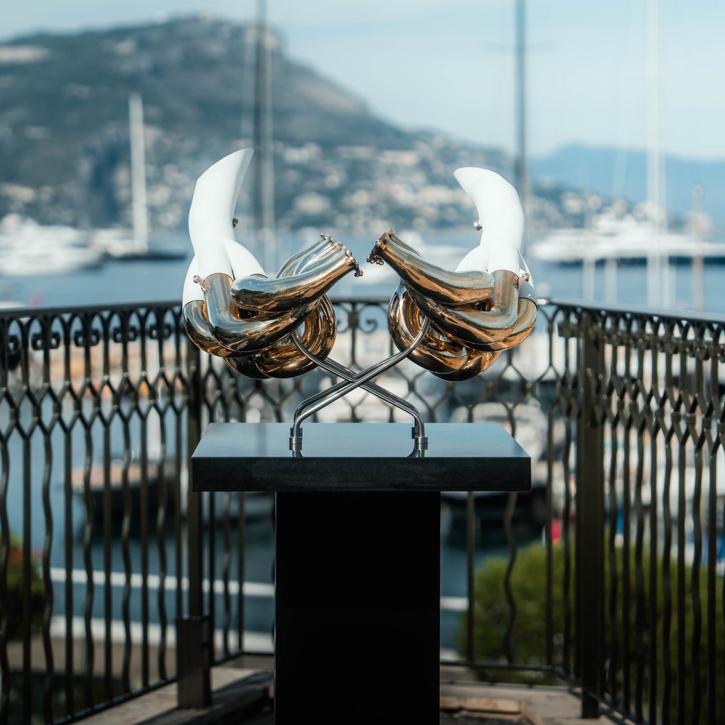 Jordan EJ11 Honda - One-Of-One 24K Gold-Plated Exhaust Sculpture