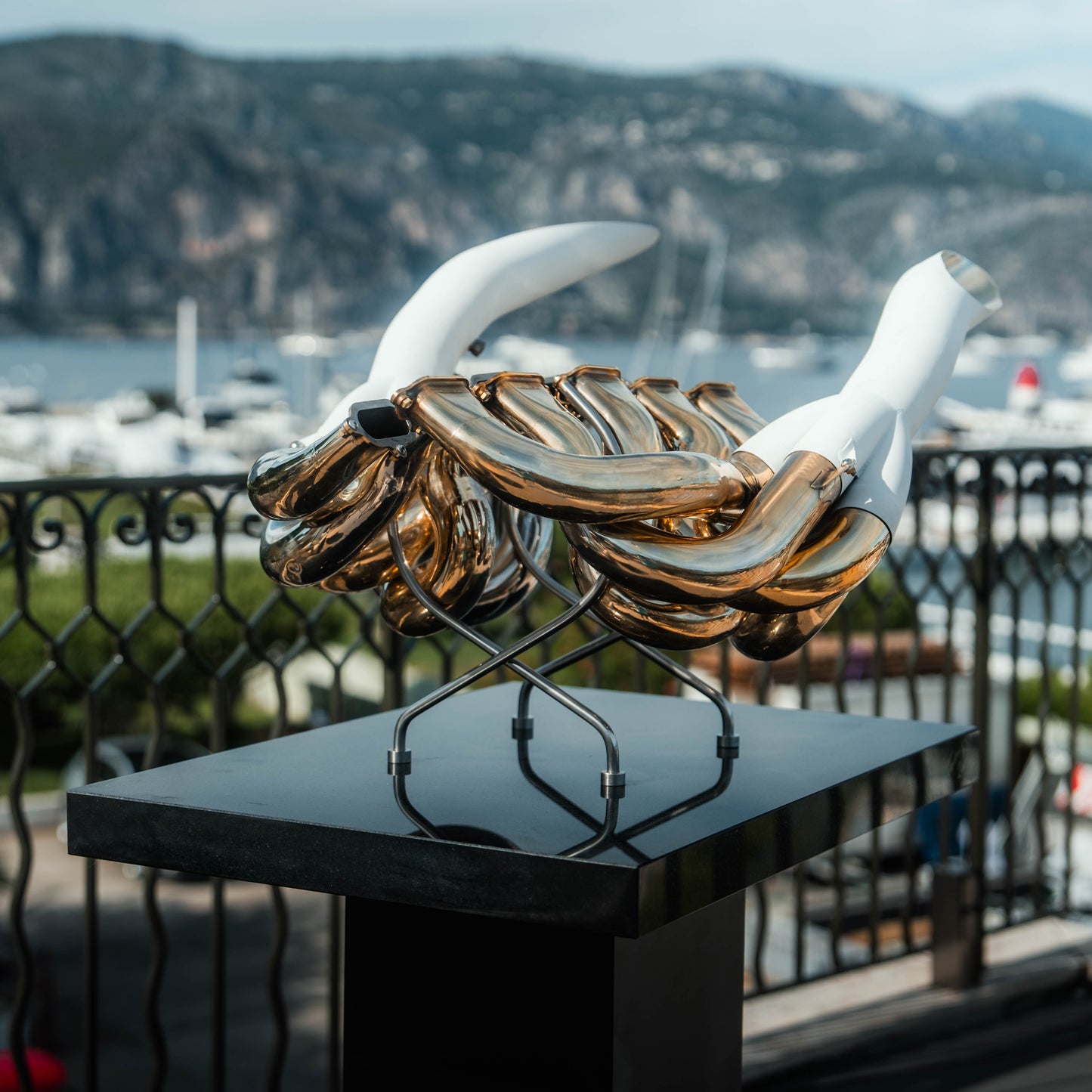 Jordan EJ11 Honda - One-Of-One 24K Gold-Plated Exhaust Sculpture