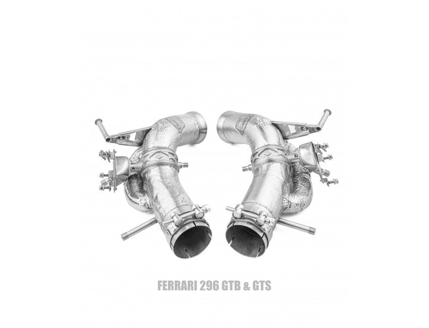 Tubi Style Ferrari 296 GTB & GTS Racetrack Inconel Kit with Muffler, Valves and GPF Emulator (2021-....)