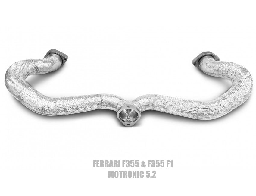 Tubi Style Ferrari F355 & F355 F1 Motronic 5.2 Racetrack Y Exhaust Pipes (1996-1999)