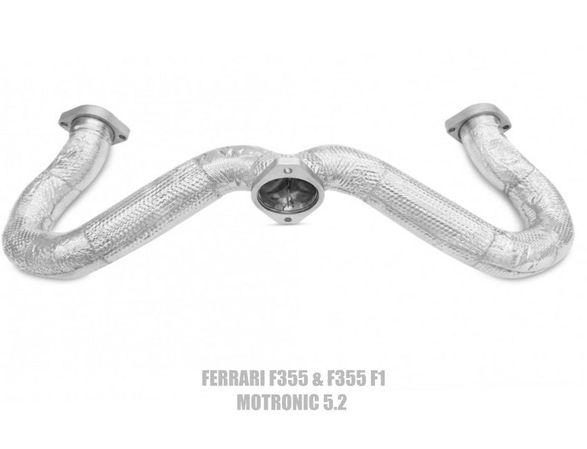 Tubi Style Ferrari F355 & F355 F1 Motronic 5.2 Racetrack Y Exhaust Pipes (1996-1999)
