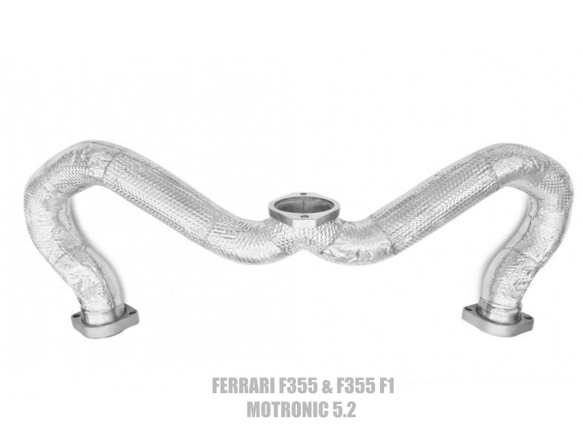 Tubi Style Ferrari F355 & F355 F1 Motronic 5.2 Racetrack Y Exhaust Pipes (1996-1999)