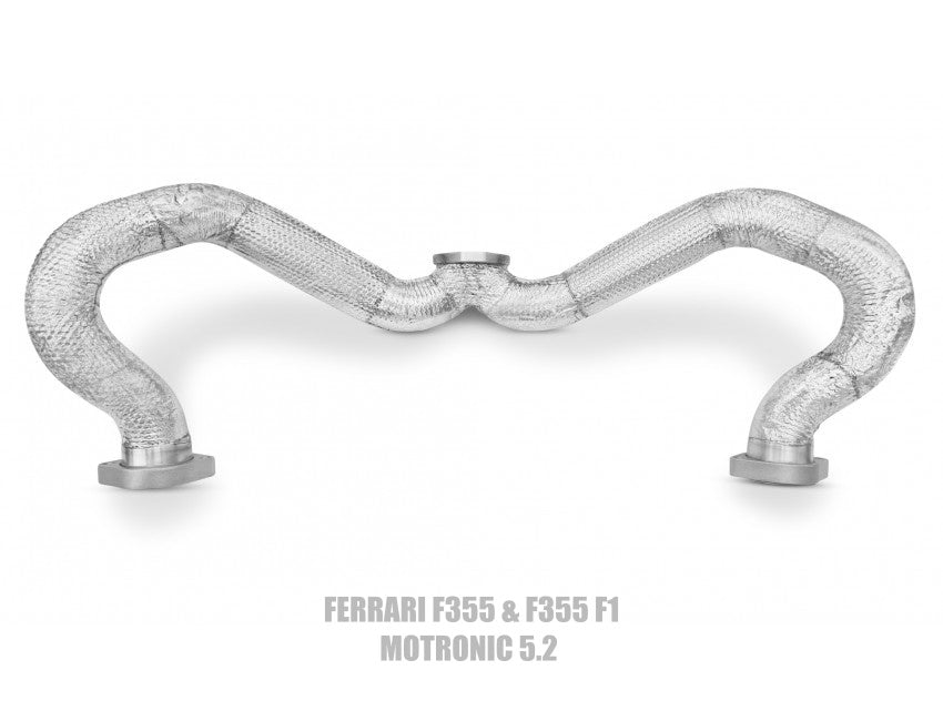 Tubi Style Ferrari F355 & F355 F1 Motronic 5.2 Racetrack Y Exhaust Pipes (1996-1999)