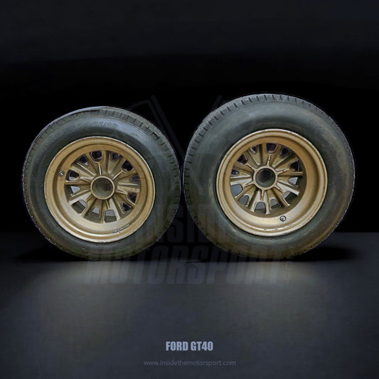 Very Rare 2 Race Used Ford GT40 Mg Wheels