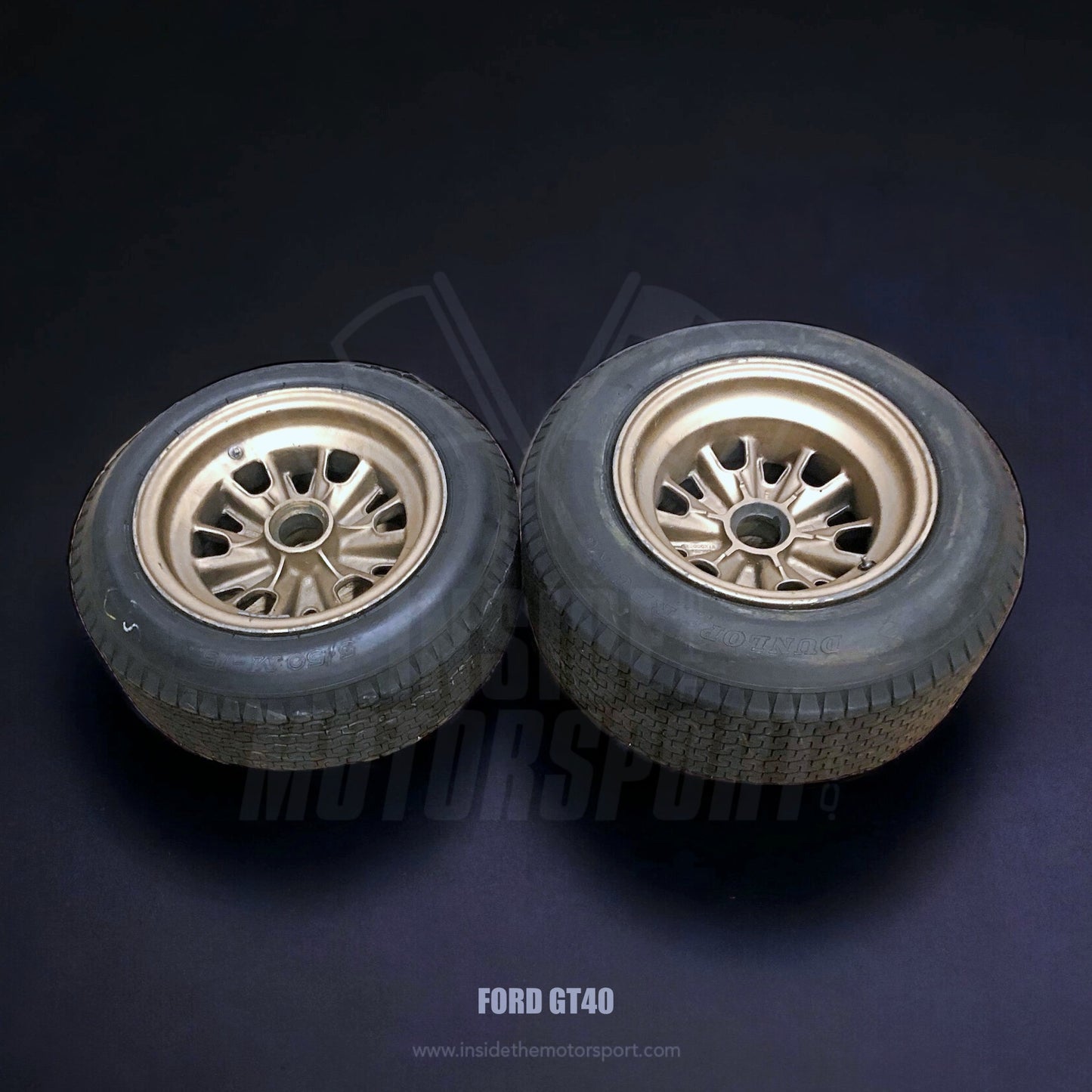 Very Rare 2 Race Used Ford GT40 Mg Wheels