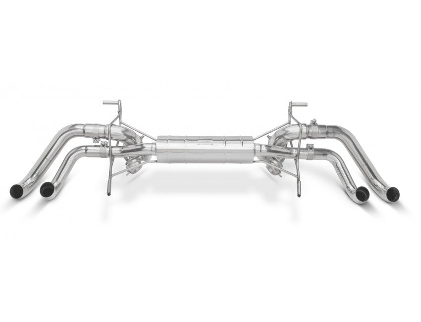 Tubi Style Lamborghini Huracan LP580-2 and LP610-4 Louder Exhaust Muffler with Valves (2014-2020)