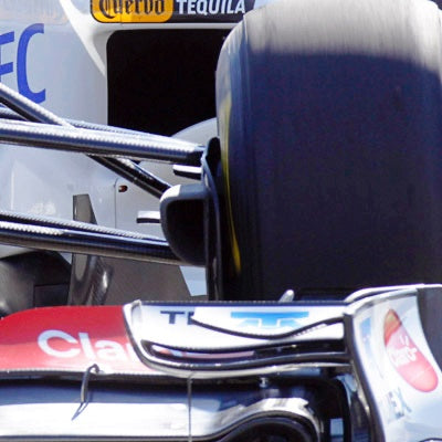 Left Front Carbon Brake Duct / Ventilation - Sauber C31 - 2012