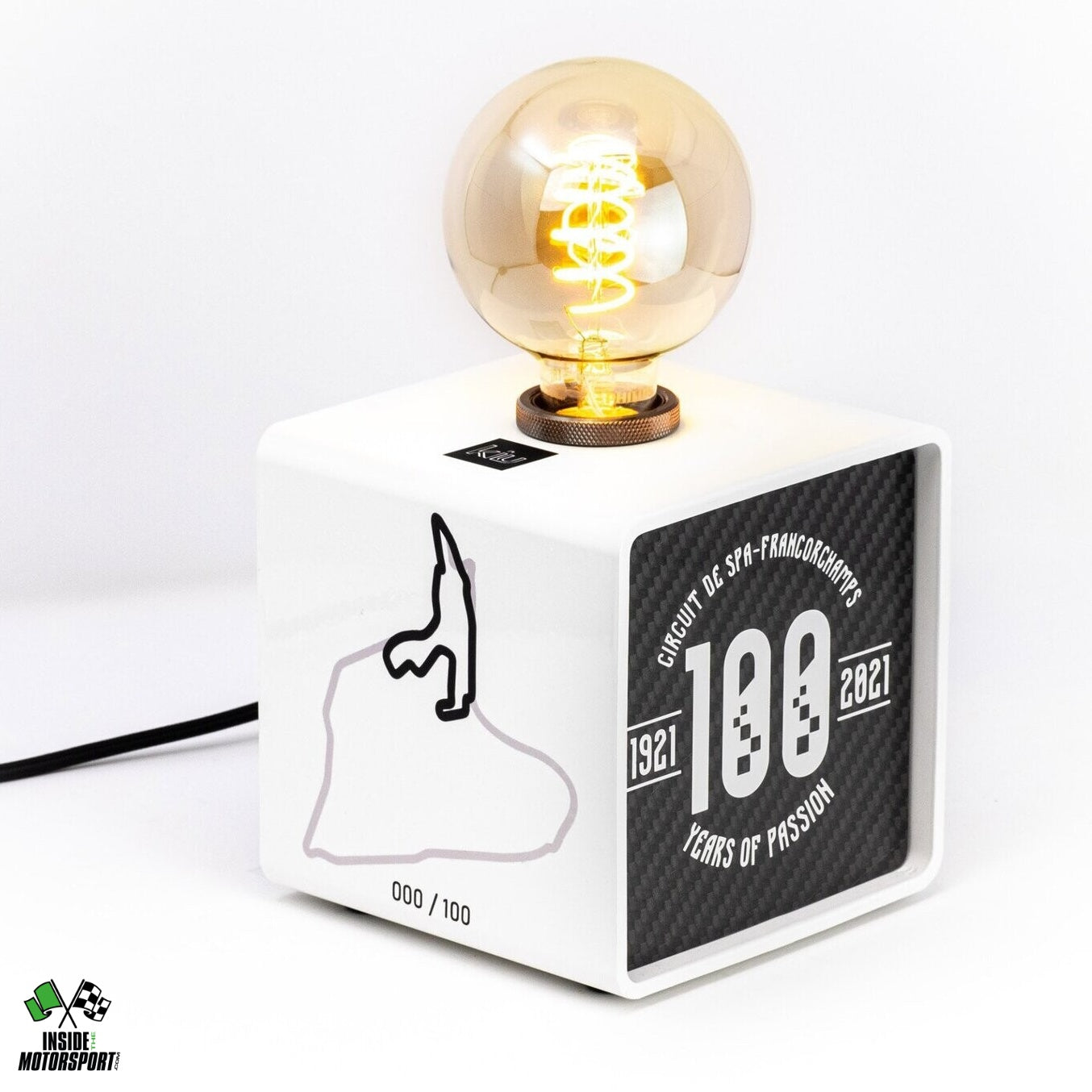 Kiu Lamp CUBE 150 Limited series 100 years Spa Francorchamps