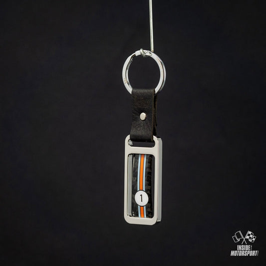 Metal/carbon key ring RC-02G