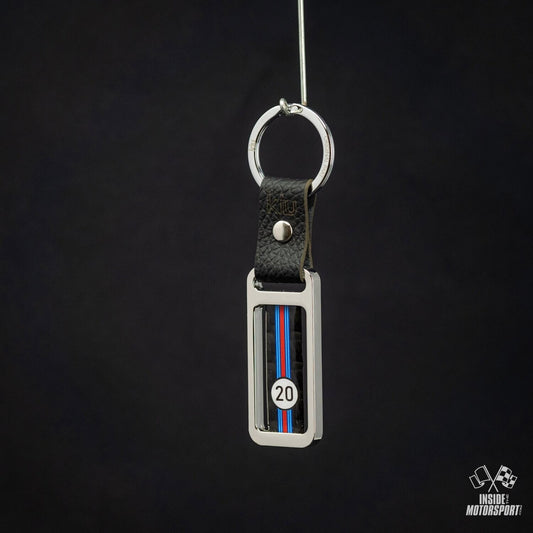 Metal/carbon key ring RC-01G