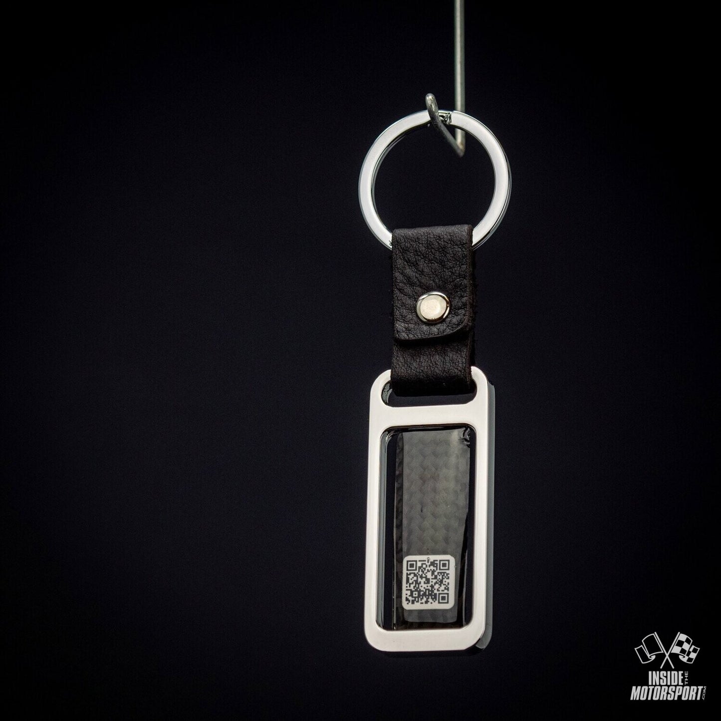 TDS Racing x Vaillante glossy metal/carbon key ring