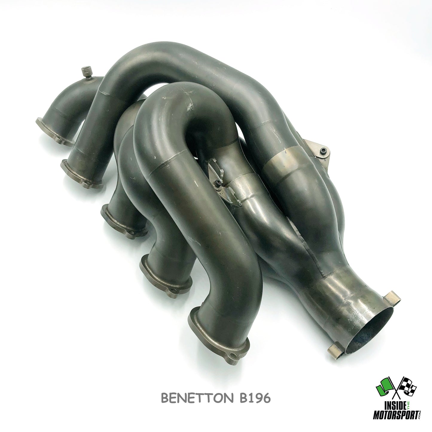 Exhaust Manifold V10 (right) of a Renault-Powered (RS8) Benetton B196 - 1996