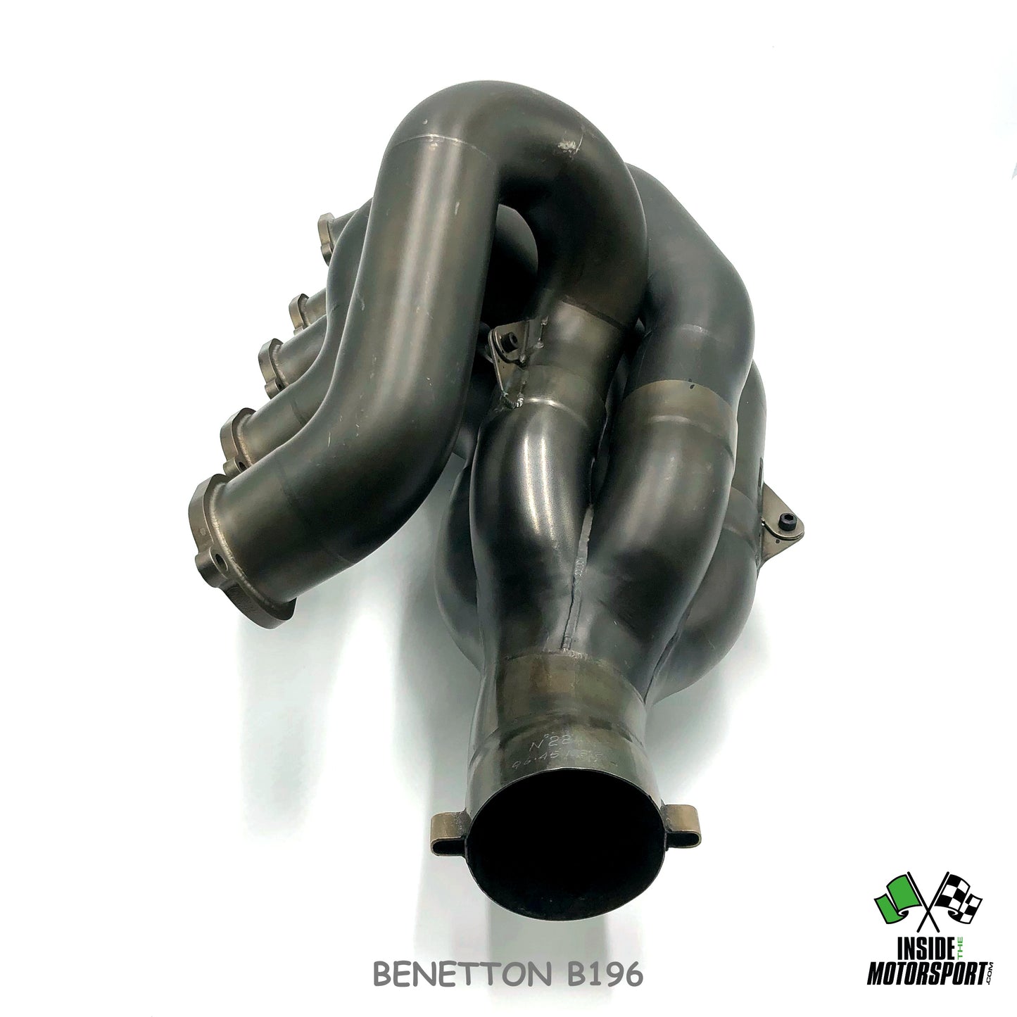 Exhaust Manifold V10 (right) of a Renault-Powered (RS8) Benetton B196 - 1996